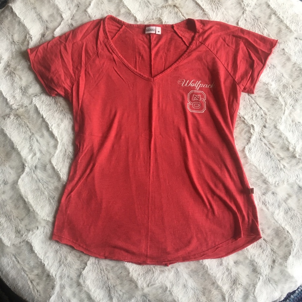 North Carolina State V-neck Tee